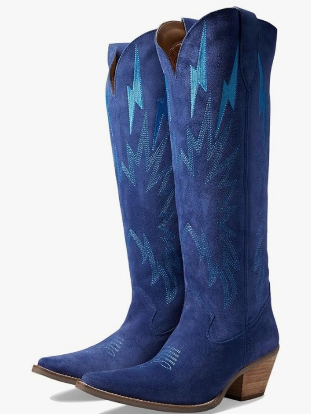 Dingo Blue Suede Thunder road Boots